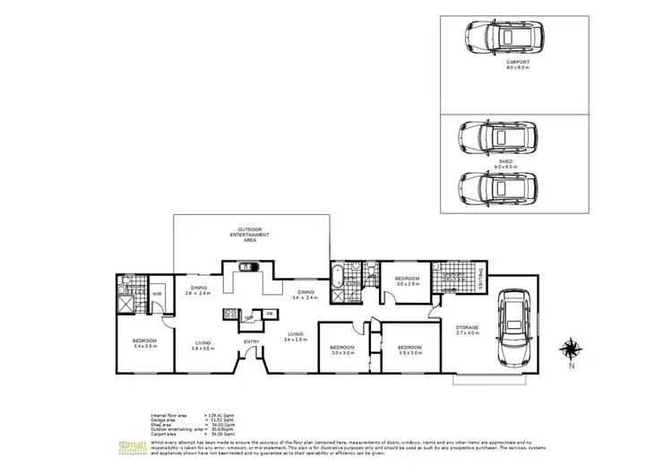 Floorplan of Homely house listing, 12 Harpeng Drive, Minden QLD 4311