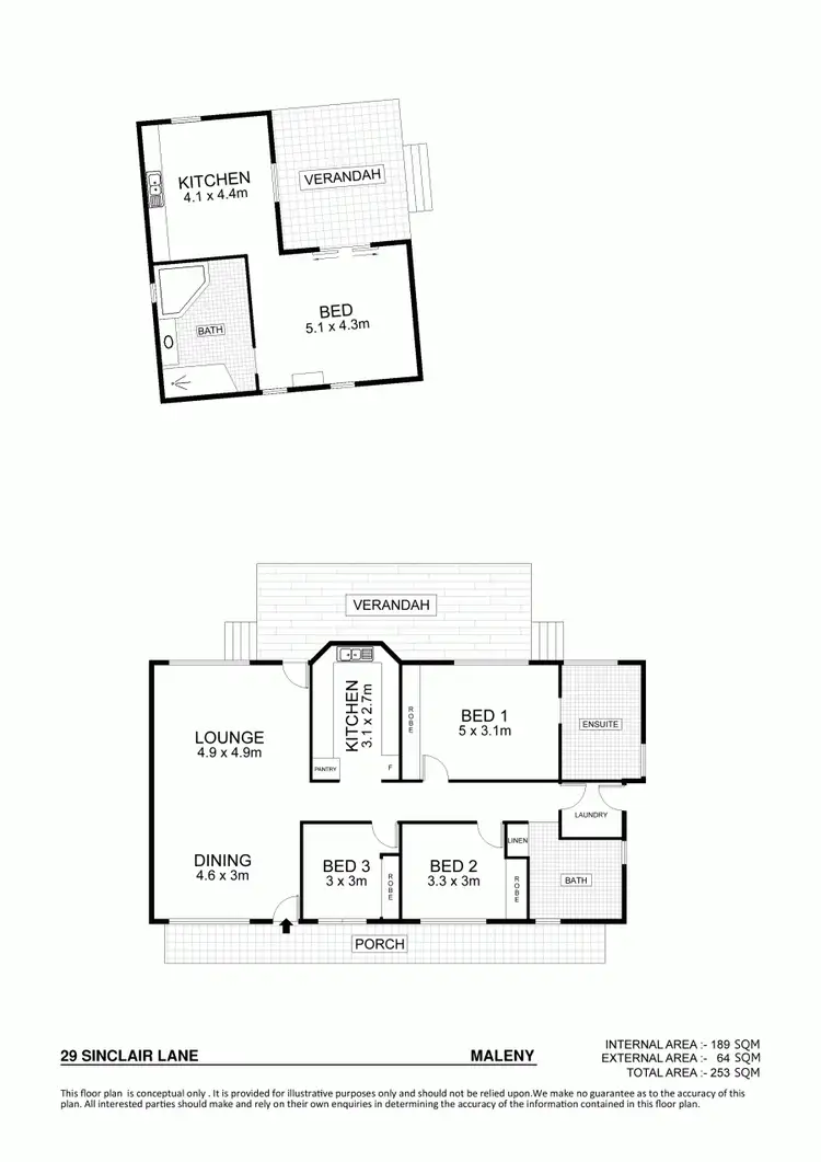 Floorplan of Homely house listing, 29 Sinclairs Lane, Maleny QLD 4552