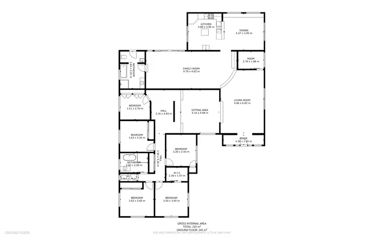 Floorplan of Homely house listing, 6 Charlmay Street, Prince Henry Heights QLD 4350
