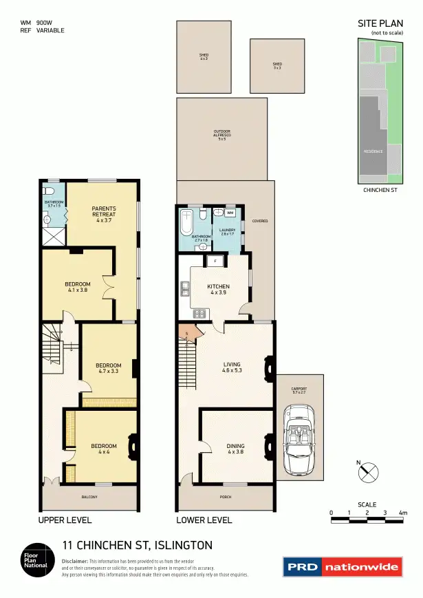 Floorplan of Homely house listing, 11 Chinchen Street, Islington NSW 2296
