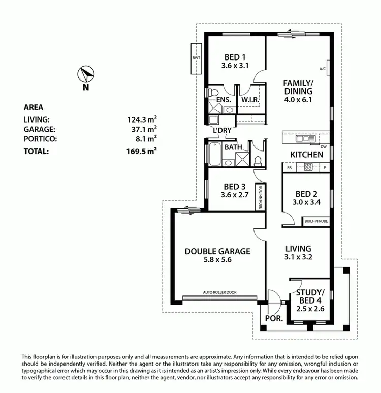 Floorplan of Homely house listing, 10 Waterlily, Murray Bridge SA 5253