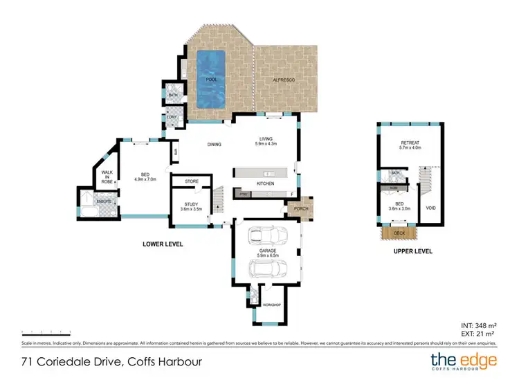 Floorplan of Homely house listing, 71 Coriedale Drive, Coffs Harbour NSW 2450