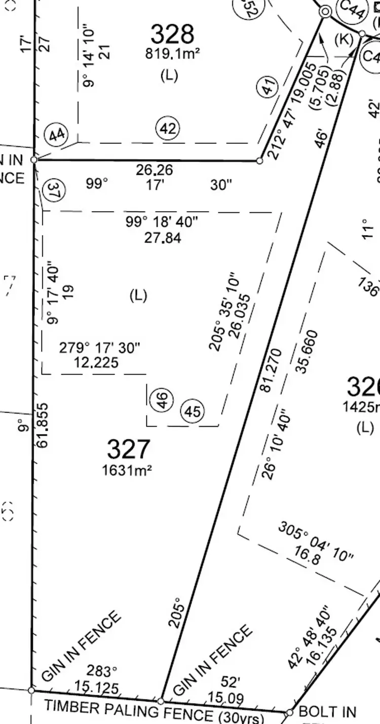 Floorplan of Homely land listing, 14 Jarrah Way (Lot 327), Wauchope NSW 2446