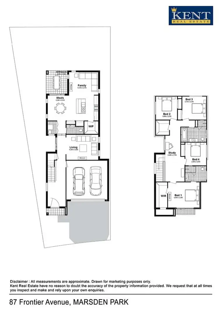 Floorplan of Homely house listing, 87 Frontier Ave, Marsden Park NSW 2765