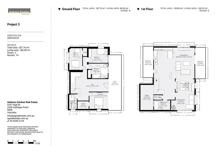 Floorplan of Homely house listing, 43 Red Head Road, Red Head NSW 2430