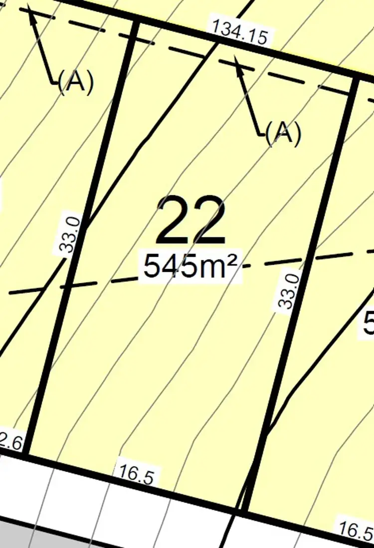 Floorplan of Homely land listing, 12 Grandiose Close (Lot 22 The Gateway), Thrumster NSW 2444