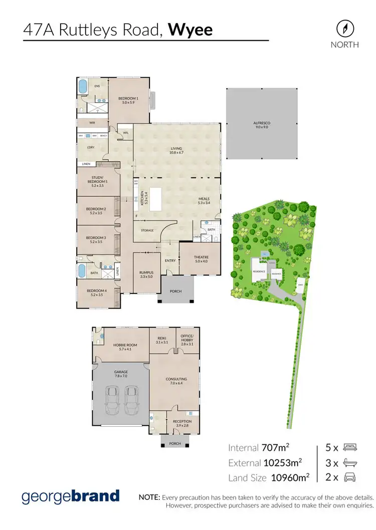 Floorplan of Homely rural property listing, 47A Ruttleys Rd, Wyee NSW 2259