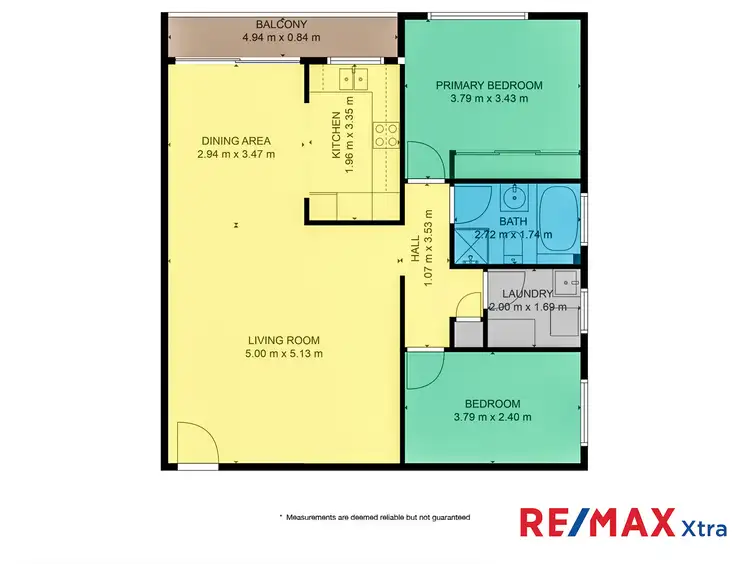 Floorplan of Homely unit listing, 7/494-496 Merrylands Road, Merrylands NSW 2160