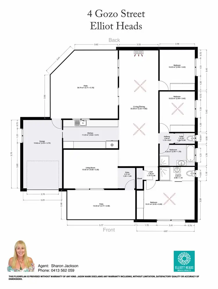 Floorplan of Homely house listing, 4 Gozo Court, Elliott Heads QLD 4670
