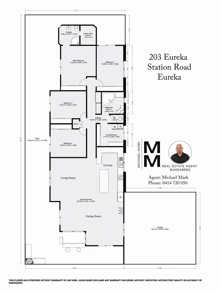 Floorplan of Homely rural property listing, 203 Eureka Station Rd, Eureka QLD 4660