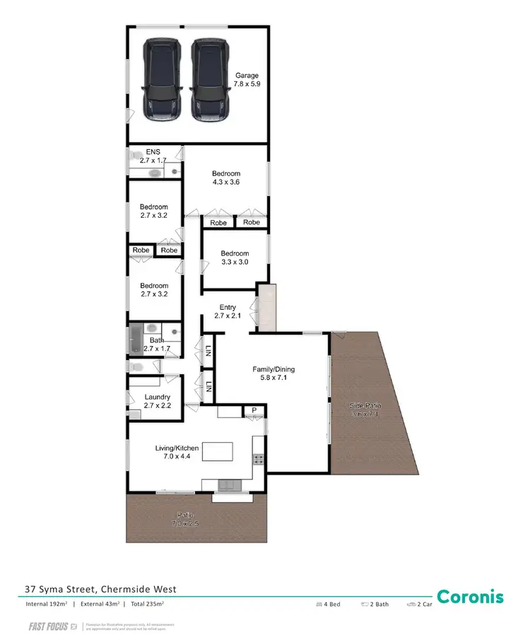 Floorplan of Homely house listing, 37 Syma Street, Chermside West QLD 4032