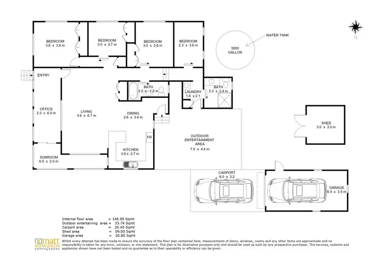 Floorplan of Homely house listing, 11 Druce Street, Wilsonton QLD 4350