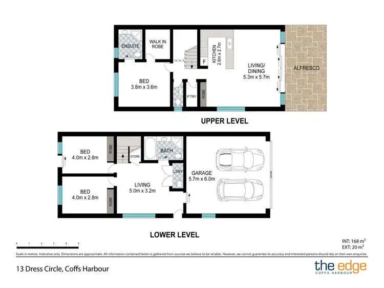 Floorplan of Homely townhouse listing, 13 Dress Circle, Coffs Harbour NSW 2450