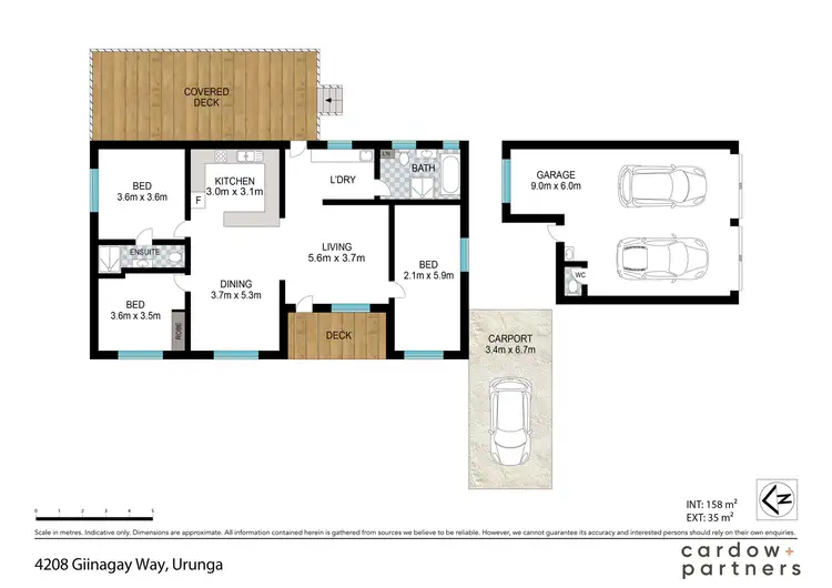 Floorplan of Homely house listing, 4208 Giinagay Way, Urunga NSW 2455