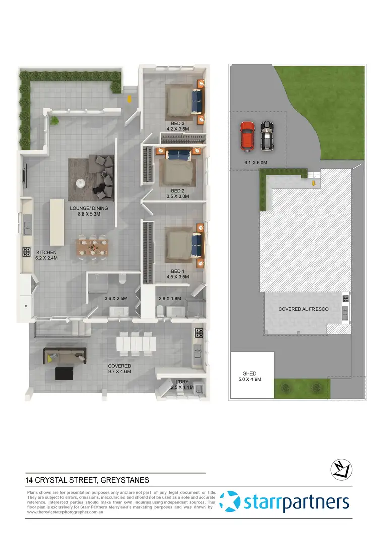 Floorplan of Homely house listing, 14 Crystal Street, Greystanes NSW 2145