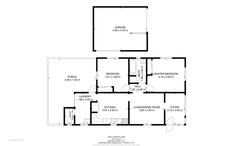 Floorplan of Homely house listing, 2 Berry Street, Wilsonton QLD 4350