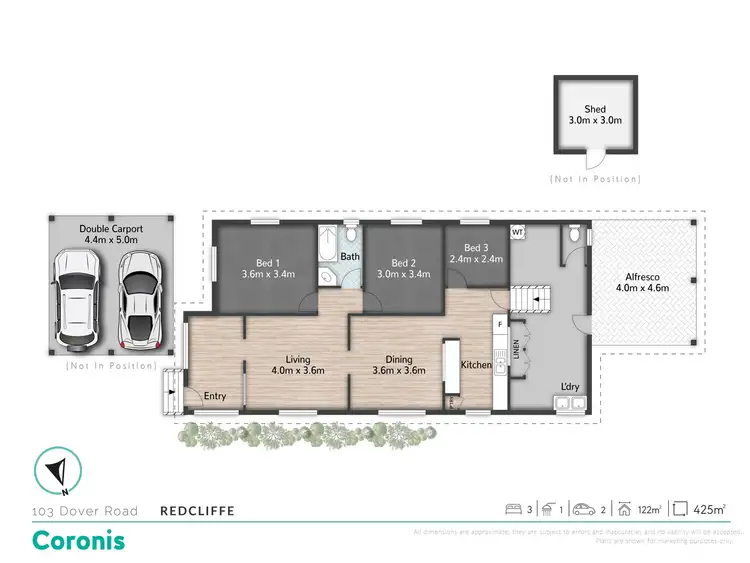 Floorplan of Homely house listing, 103 Dover Road, Redcliffe QLD 4020