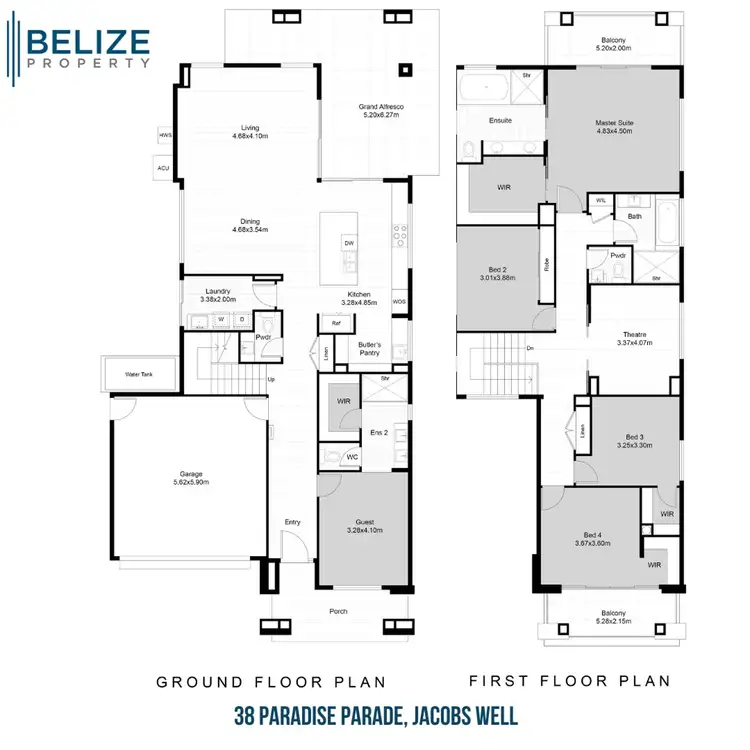 Floorplan of Homely house listing, 38 Paradise Parade, Jacobs Well QLD 4208