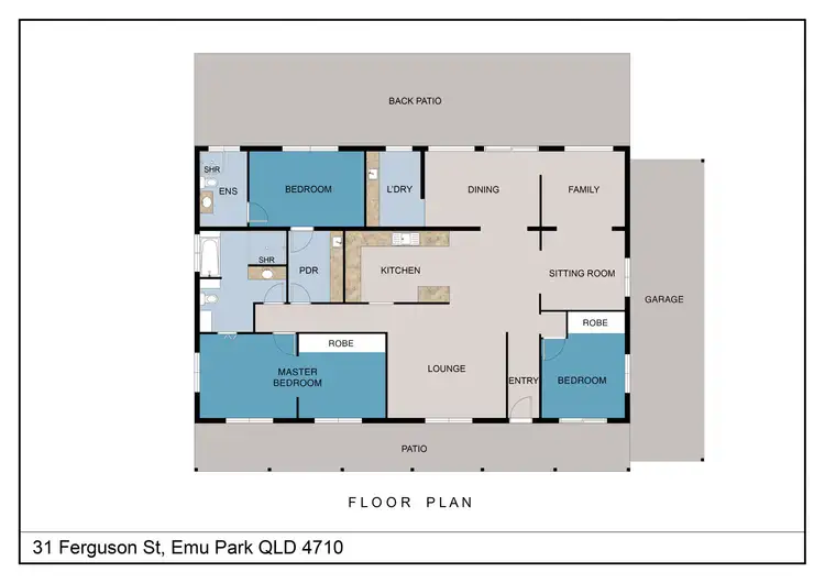 Floorplan of Homely house listing, 31 Ferguson Street, Emu Park QLD 4710