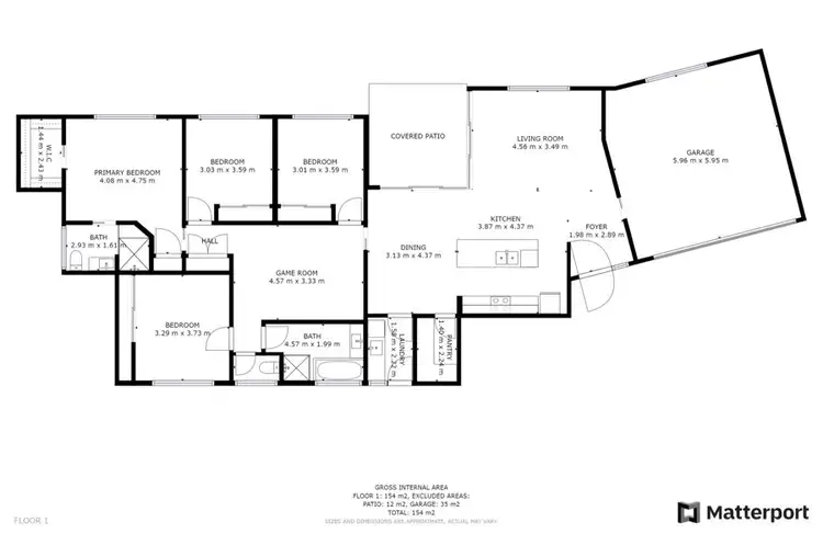 Floorplan of Homely house listing, 22 Mirrimin Street, Bonville NSW 2450