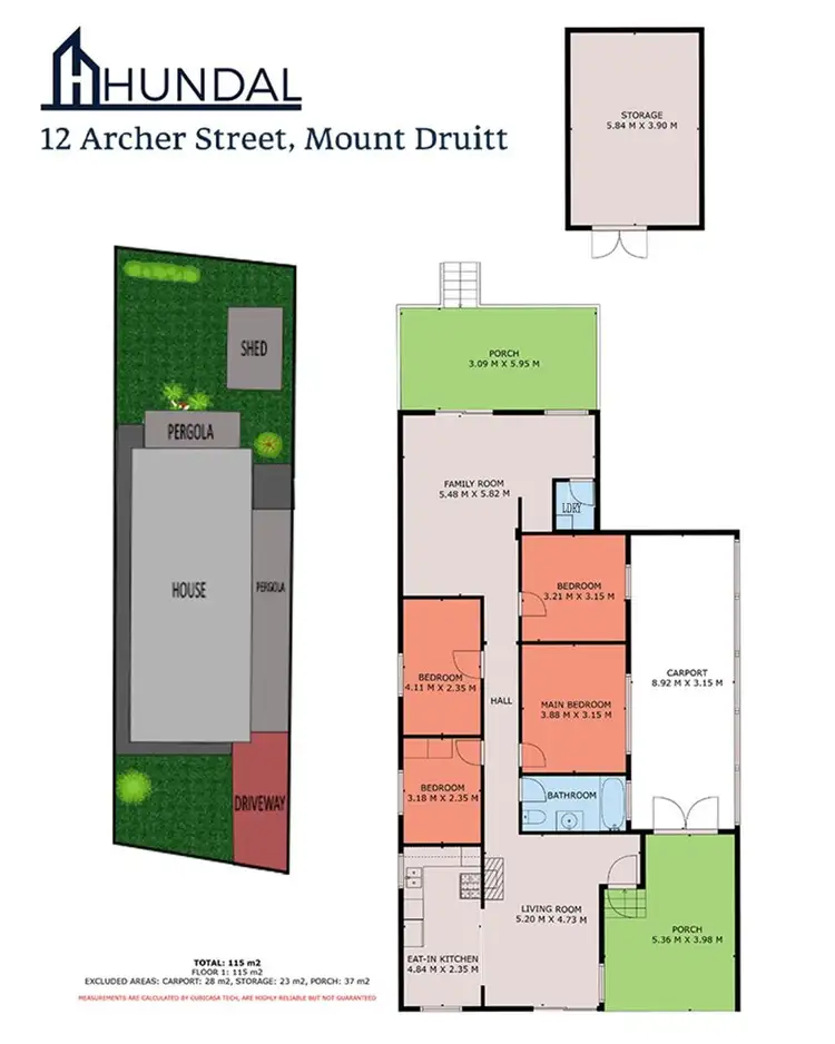 Floorplan of Homely house listing, 12 Archer Street, Mount Druitt NSW 2770