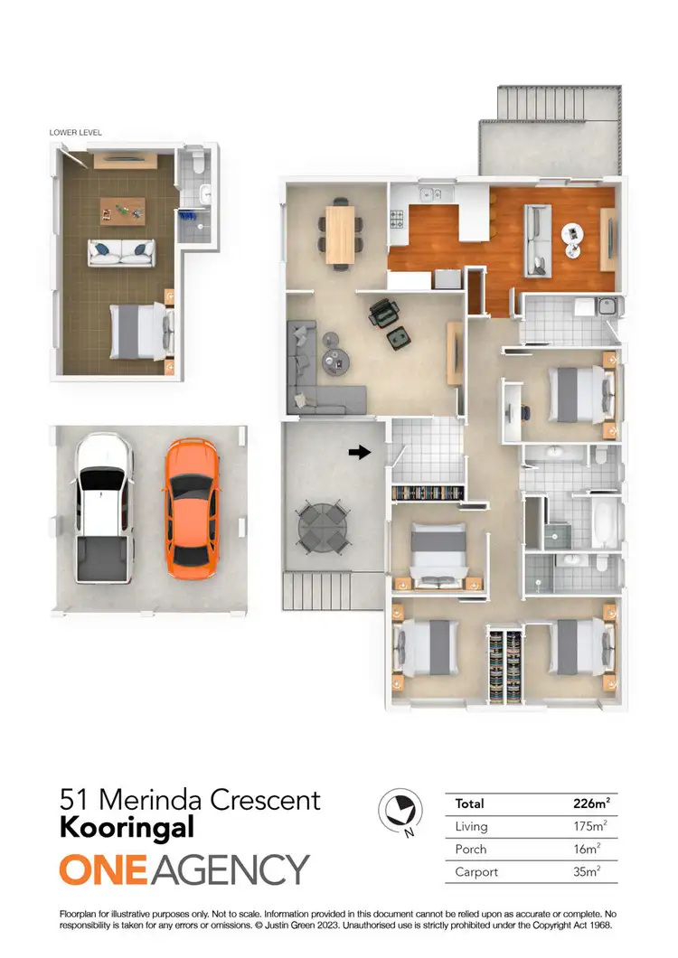 Floorplan of Homely house listing, 51 MERINDA CRESCENT, Kooringal NSW 2650