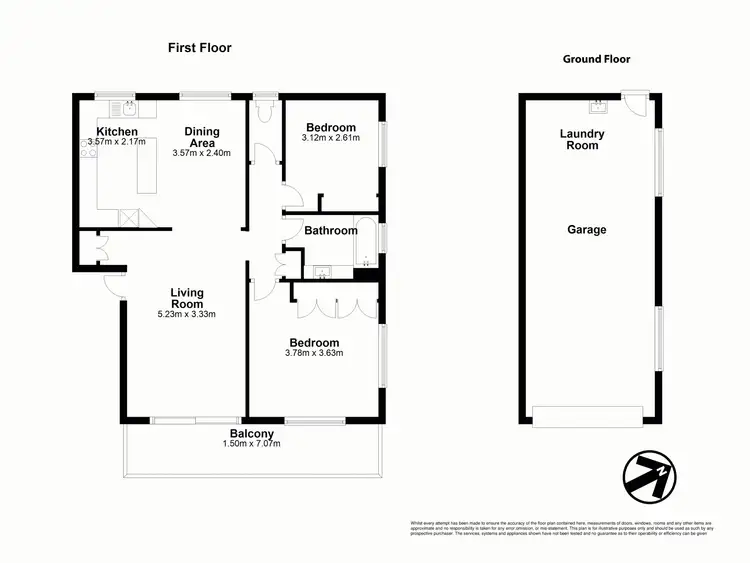 Floorplan of Homely unit listing, 1/22 Kidston Terrace, Chermside QLD 4032