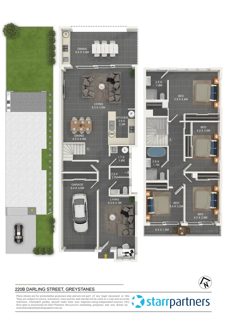 Floorplan of Homely house listing, 220b Darling Street, Greystanes NSW 2145