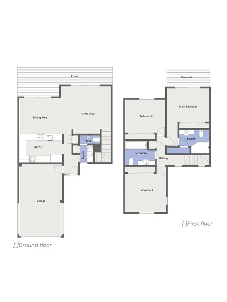 Floorplan of Homely townhouse listing, 24/10 Nothling Street, New Auckland QLD 4680