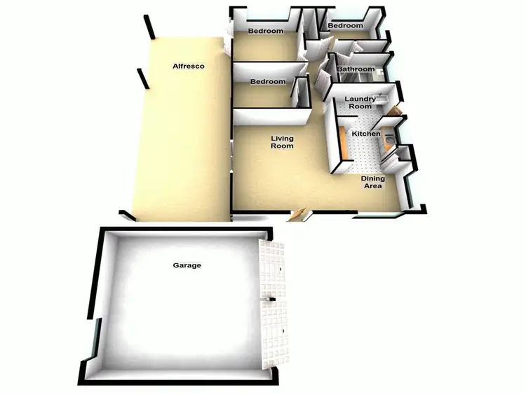Floorplan of Homely house listing, 27 Paul Street, Kallangur QLD 4503