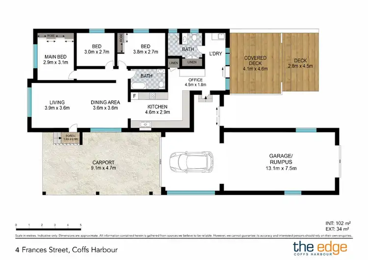 Floorplan of Homely house listing, 4 Frances Street, Coffs Harbour NSW 2450