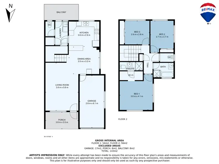Floorplan of Homely townhouse listing, 9/9a Deslynn Lane, Nambour QLD 4560