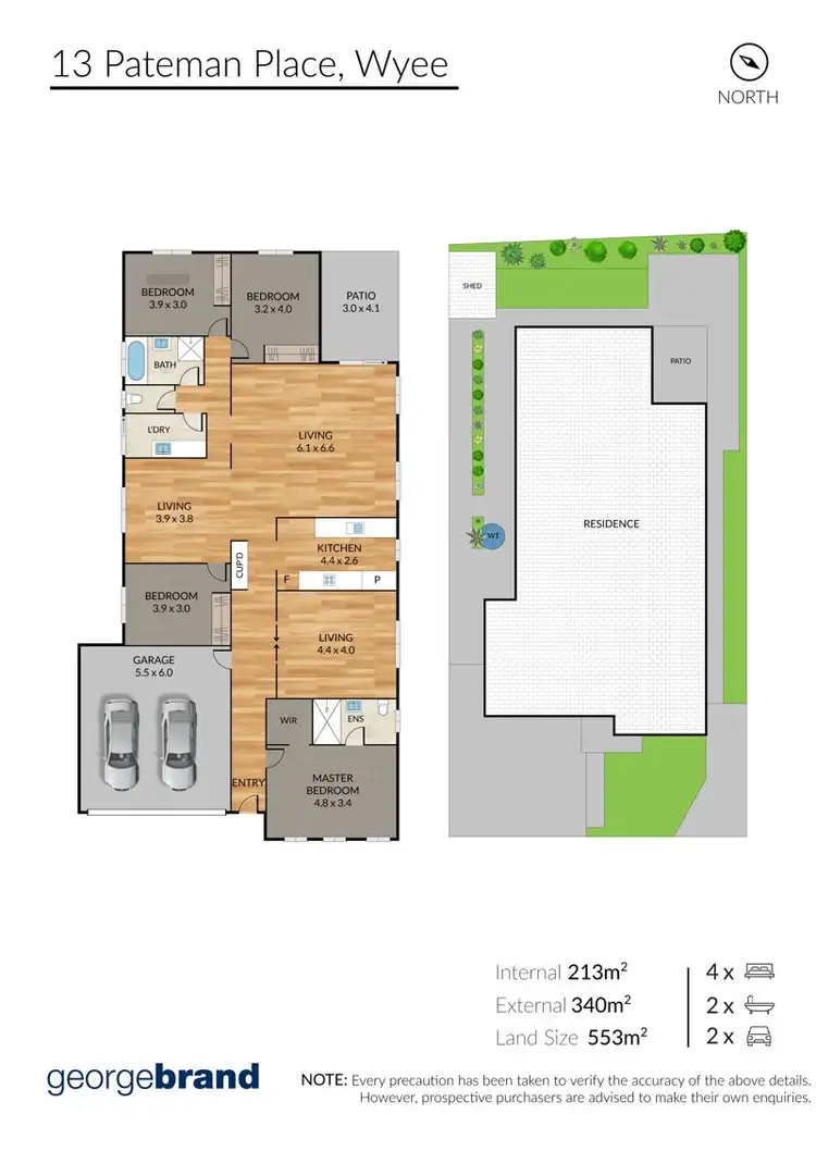 Floorplan of Homely house listing, 13 Pateman Place, Wyee NSW 2259
