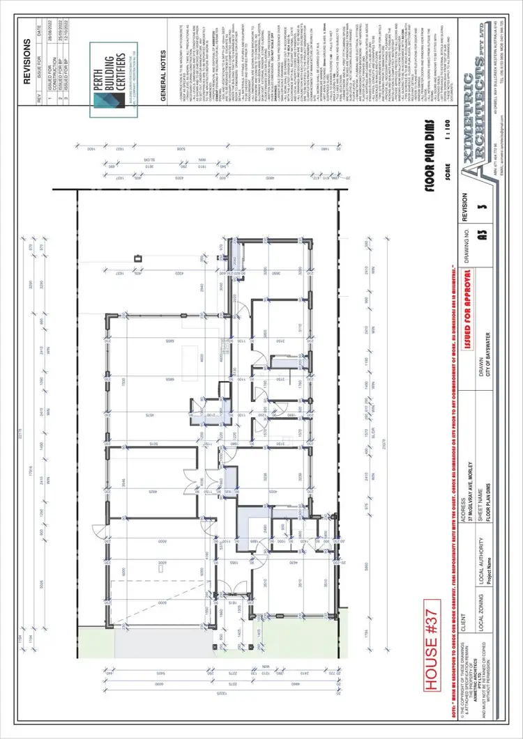 Floorplan of Homely house listing, 37A McGilvray Avenue, Morley WA 6062