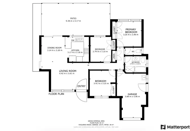 Floorplan of Homely house listing, 10 Butterfly Close, Boambee East NSW 2452