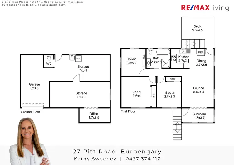 Floorplan of Homely house listing, 27 Pitt Road, Burpengary QLD 4505