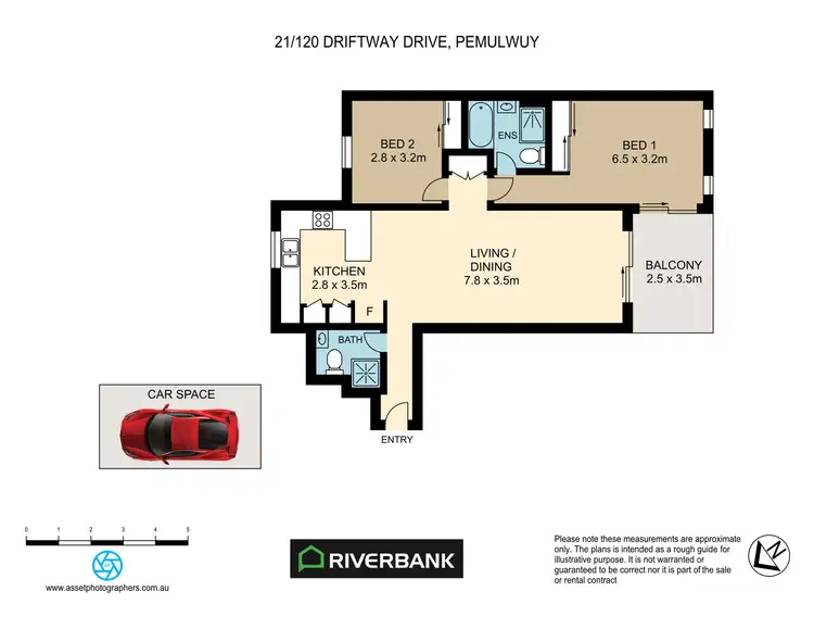 Floorplan of Homely unit listing, 21/120 Driftway Drive, Pemulwuy NSW 2145