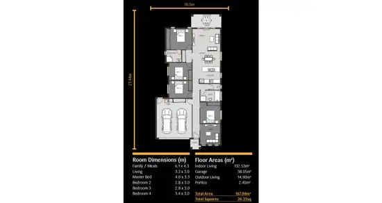 Floorplan of Homely house listing, 31 John Carroll Way, Redbank Plains QLD 4301