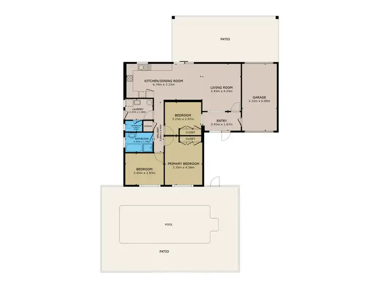 Floorplan of Homely house listing, 14 Clayton Street, Woorim QLD 4507