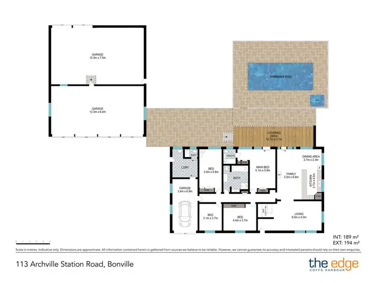 Floorplan of Homely rural property listing, 113 Archville Station Road, Bonville NSW 2450