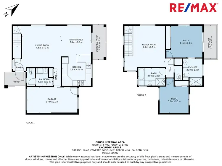 Floorplan of Homely townhouse listing, 4/68b Netherton Street, Nambour QLD 4560