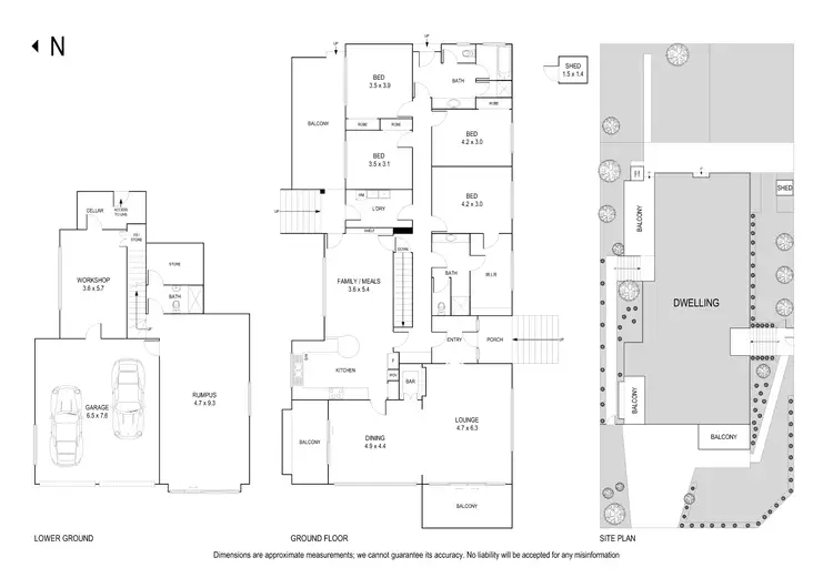 Floorplan of Homely house listing, 59 Devon Drive, Doncaster East VIC 3109