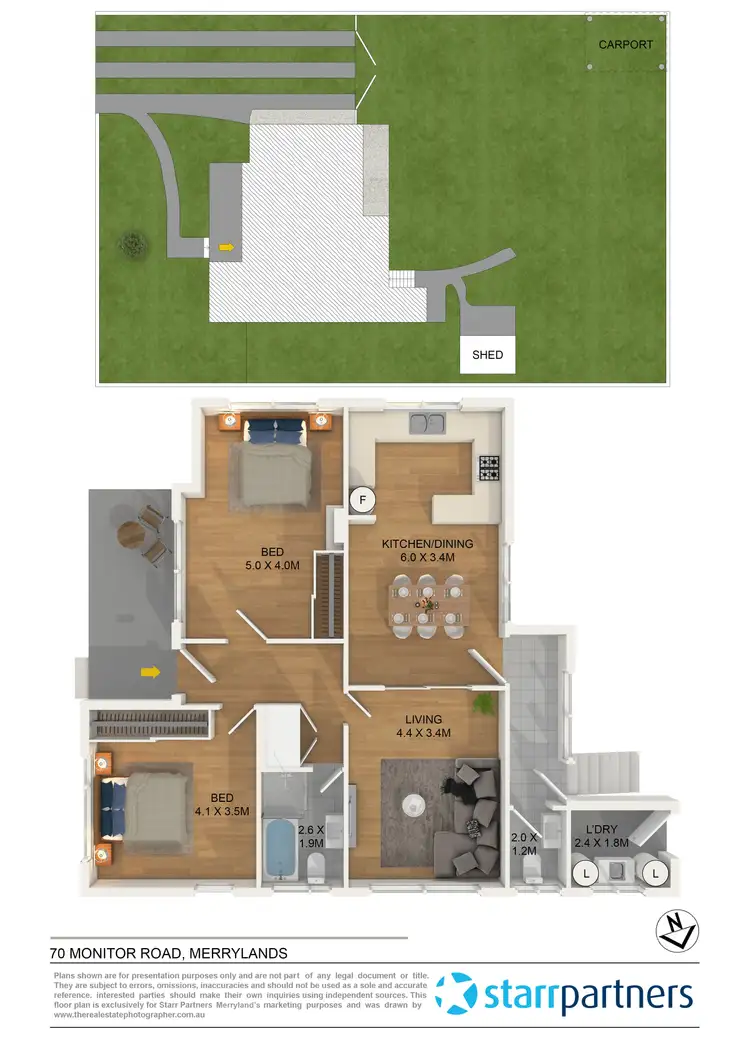 Floorplan of Homely house listing, 70 Monitor Road, Merrylands NSW 2160