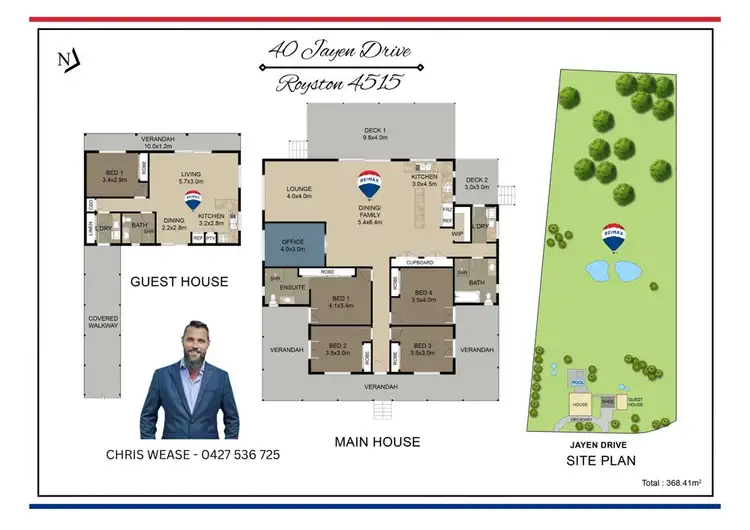 Floorplan of Homely rural property listing, 40 Jayen Drive, Royston QLD 4515