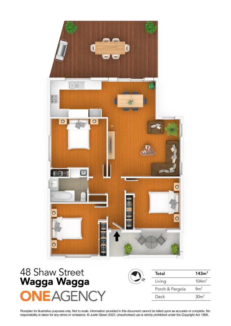 Floorplan of Homely house listing, 48 SHAW STREET, Wagga Wagga NSW 2650