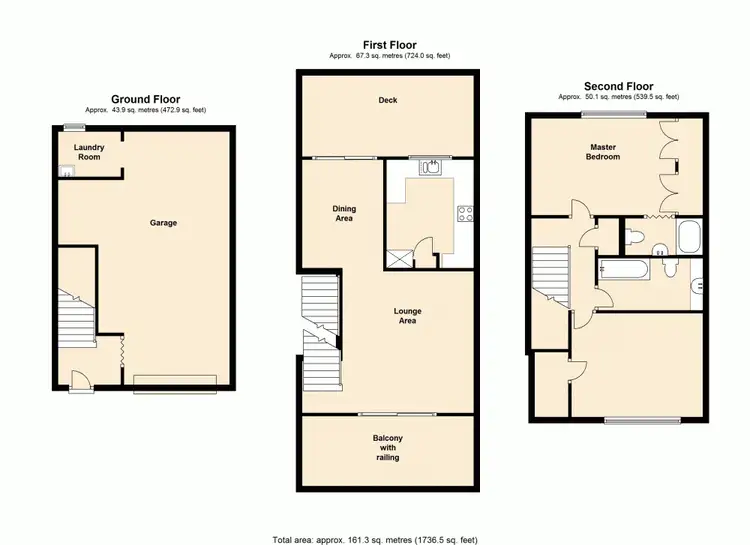 Floorplan of Homely townhouse listing, 2/23 Marmion Parade, Taringa QLD 4068