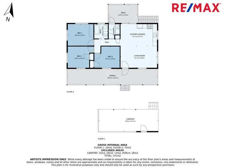 Floorplan of Homely house listing, 15 Kings Place, Burnside QLD 4560