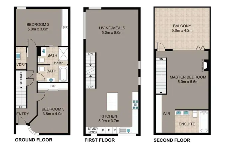 Floorplan of Homely apartment listing, 53/15 Beach Street, Port Melbourne VIC 3207