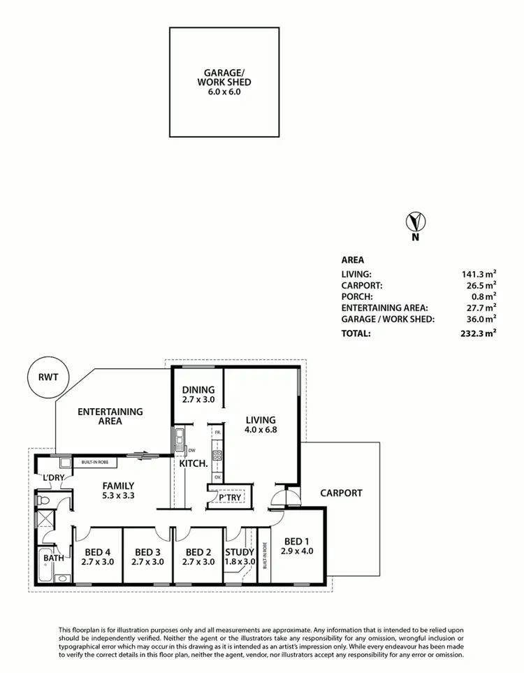Floorplan of Homely house listing, 77 Old Princes Highway, Murray Bridge SA 5253