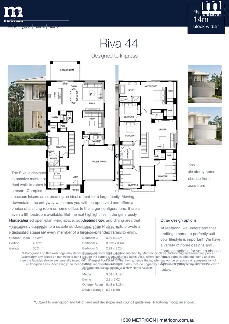 Floorplan of Homely house listing, 6 Mollers Lane, Leopold VIC 3224